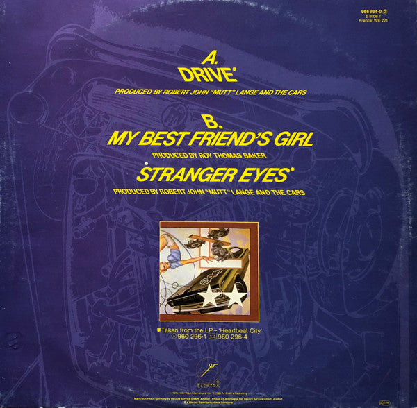 The Cars : Drive (12", Single)