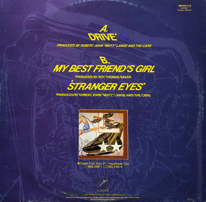 The Cars : Drive (12", Single)