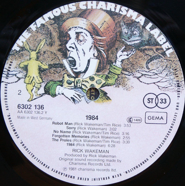 Rick Wakeman : 1984 (LP, Album)