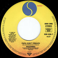 Madonna : Papa Don't Preach (7", Single, JK )