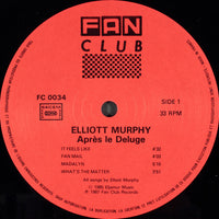 Elliott James Murphy* : Après Le Déluge (LP, Album)