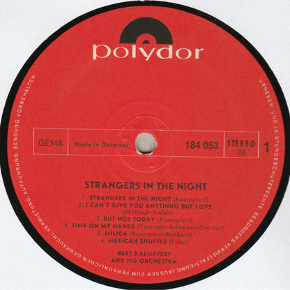 Bert Kaempfert And His Orchestra* : Strangers In The Night (LP, Album)