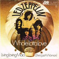 Led Zeppelin : Whole Lotta Love (7", Single, Mono)