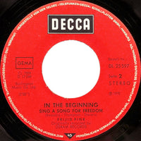 Frijid Pink : House Of The Rising Sun / Sing A Song For Freedom (7", Single)