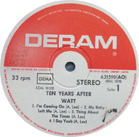 Ten Years After : Watt (LP, Album, RE)