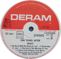 Ten Years After : Watt (LP, Album, RE)