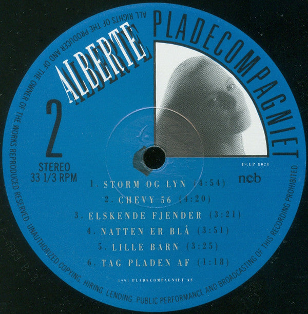 Alberte* : Lyse Nætter (LP, Album)