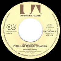 Brinsley Schwarz : (What's So Funny 'Bout) Peace, Love And Understanding / Ever Since You're Gone (7", Single)