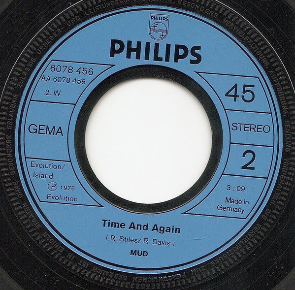 Mud : Nite On The Tiles (7", Single)