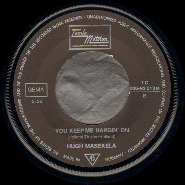 Hugh Masekela : Make Me A Potion (7", Single)