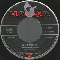 Manuela (5) : Gestohlene Orangen / Lili Marleen (7", Single)