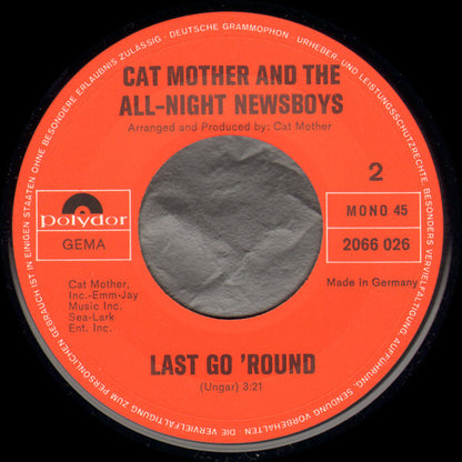 Cat Mother And The All-Night Newsboys : I Must Be Dreaming (7", Single)