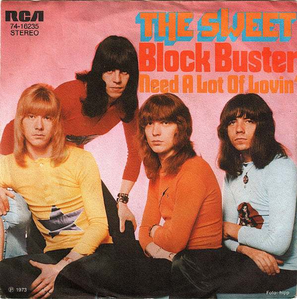 The Sweet : Block Buster (7", Single)
