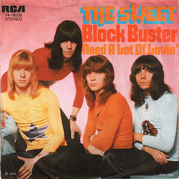 The Sweet : Block Buster (7", Single)