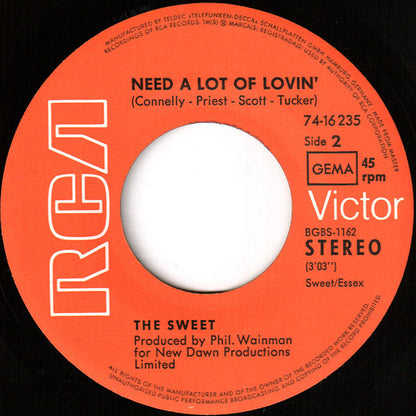 The Sweet : Block Buster (7", Single)