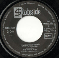 The Beach Boys : Tears In The Morning (7", Single)