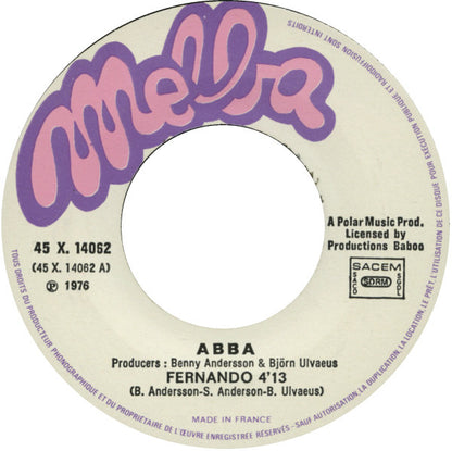 ABBA : Fernando (7", Single)