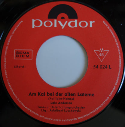 Lale Andersen : Lili Marleen (7", Mono, RE)