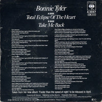 Bonnie Tyler : Total Eclipse Of The Heart (7", Single)