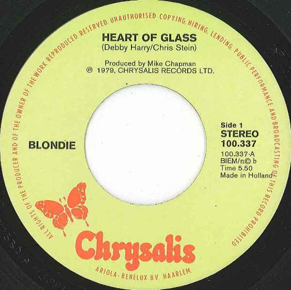 Blondie : Heart Of Glass (7", Single)