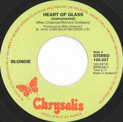 Blondie : Heart Of Glass (7", Single)