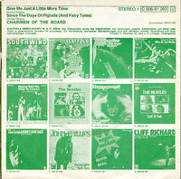 Chairmen Of The Board : Give Me Just A Little More Time (7", Single)