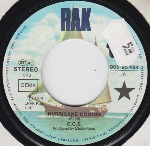 C.C.S.* : Hurricane Coming (7")