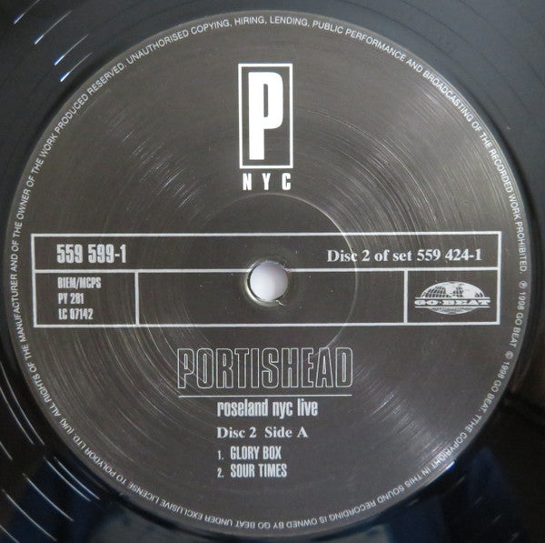 Portishead : Roseland NYC Live (2xLP, Album, RE)