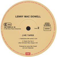 Lenny Mac Dowell : Live Tapes (2xLP, Album)