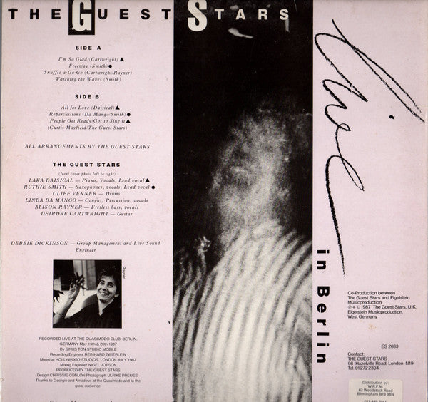 The Guest Stars : Live In Berlin (LP, Album)