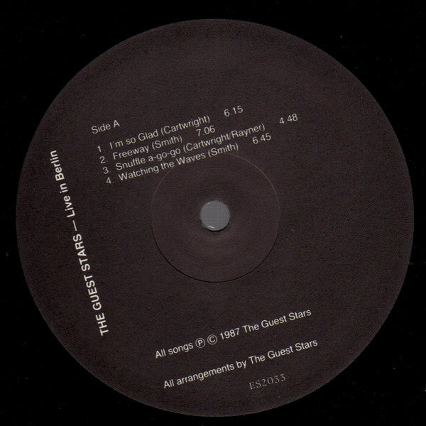 The Guest Stars : Live In Berlin (LP, Album)