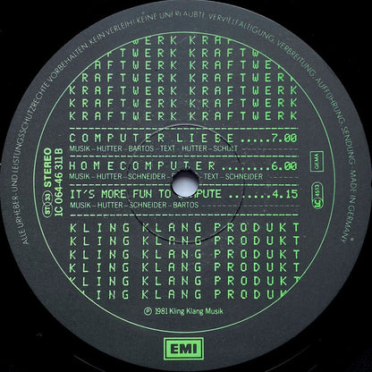 Kraftwerk : Computerwelt (LP, Album)