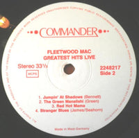 Fleetwood Mac : Greatest Hits Live (LP, Comp)