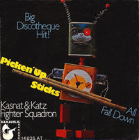 Kasnat & Katz Fighter Squadron : Picken' Up Sticks (7", Single, Mono)
