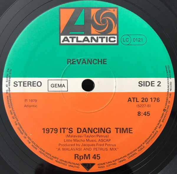 Revanche : Music Man / 1979 It's Dancing Time (12", Ltd)