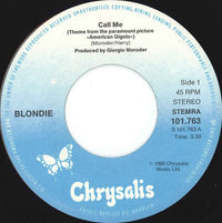 Blondie : Call Me (7", Single)
