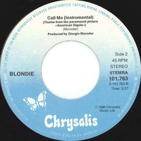 Blondie : Call Me (7", Single)