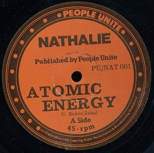 Nathalie (29) : Atomic Energy / Set Me Free (12")