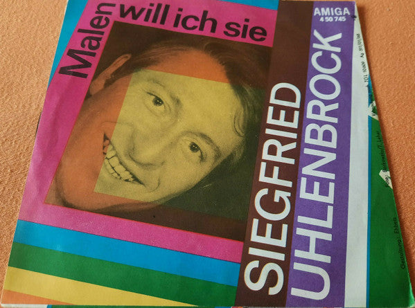 Brigitte Ahrens / Siegfried Uhlenbrock : Was Soll Ich Mit Roten Rosen / Malen Will Ich Sie (7", Single, Mono)