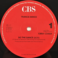 Trance Dance : Do The Dance (12", Maxi)