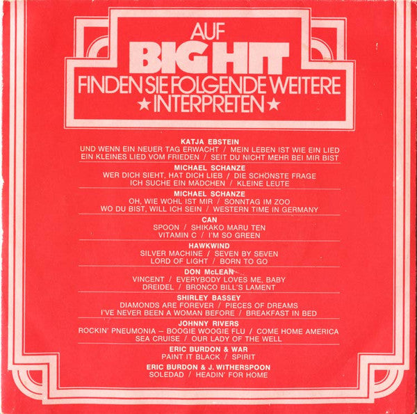 Canned Heat : Big Hit (2x7")