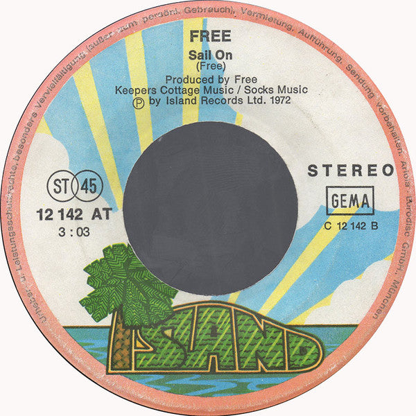 Free : A Little Bit Of Love (7", Single)