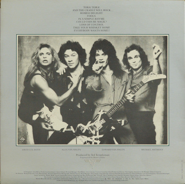Van Halen : Women And Children First (LP, Album)