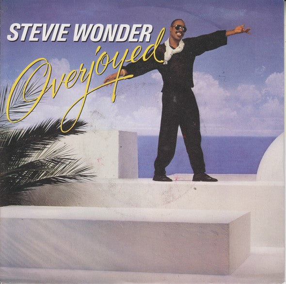 Stevie Wonder : Overjoyed (7", Single)
