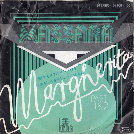 Massara* : Margherita (7", Single)
