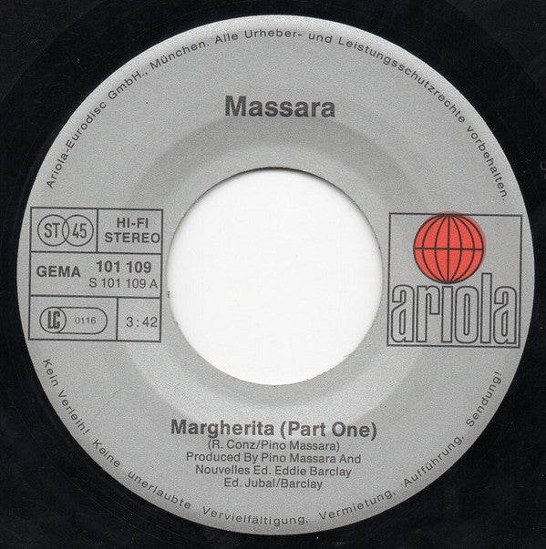 Massara* : Margherita (7", Single)