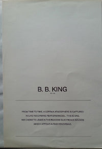 B.B. King : B.B. King "Now Appearing" At Ole Miss (2xLP, Album)