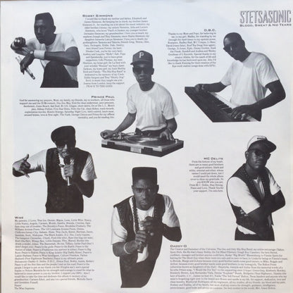 Stetsasonic : Blood, Sweat & No Tears (LP, Album)