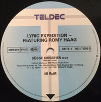 Lyric Expedition Featuring Romy Haag : Süsse Kirschen (12", Pos)