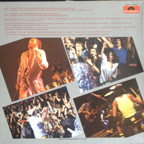 Roger Chapman And The Shortlist : He Was… She Was… You Was… We Was… (2xLP, Album)